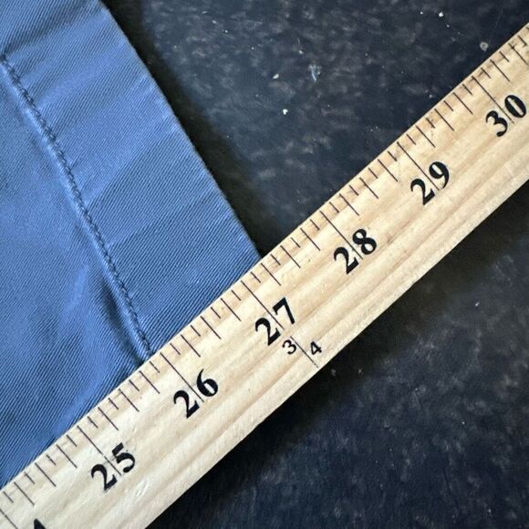 J. Crew Blue Straight Fit Flex Mens Pants Size 31x27.5 Formal Business - Picture 10 of 11